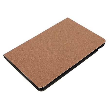 PU Læder Slankt Foldbart Støtteben Etui Cover Multi Vinkel Justering Erstatning for Blackview Tab7 WIFI Guld