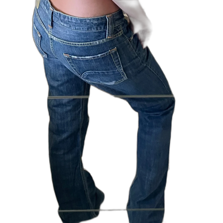 Lågmidjade bootcut
