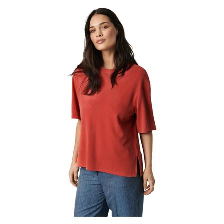Soaked in Luxury, T-Shirts Oranje, Dames, Maat:XS