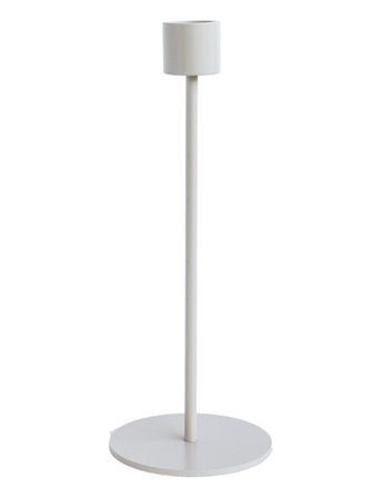 Candlestick 21Cm White Cooee Design
