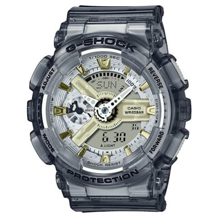 Klocka - CASIO - G-Shock GMA-S110GS-8AER - Kvarts - Resin - Dubbel skärm