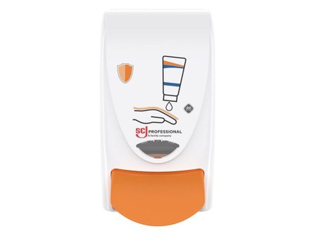 SC JOHNSON PPROFESSIONAL Dispenser Protect vit 1L - Lyreco - Städ och hygien - Tvål och hygien - Hygiensystem - Deb