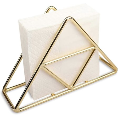 Serviettholdere til bord i rustfritt stål, Serviettorganisator for hjem, kjøkken, restaurant, piknik, fest