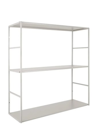 Leitmotiv Wall Rack Level - Grey - H60CM