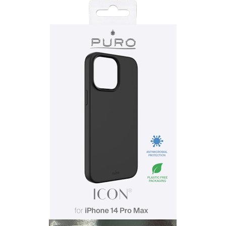iPhone 14 Pro Max Icon Cover, Black