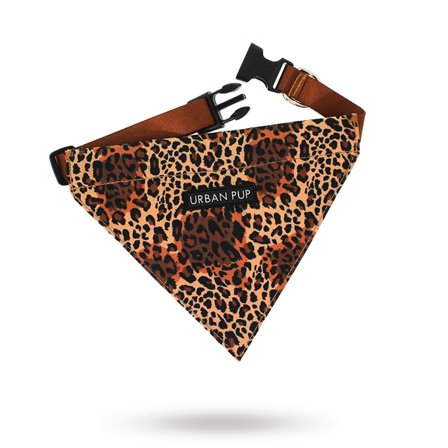 Urban Pup - Cheetah Print Bandana- Hundhalsband