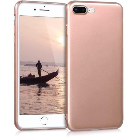Mjukt Skal (tpu) I Metallic Färg, Iphone 7 Plus / 8 Plus Guld