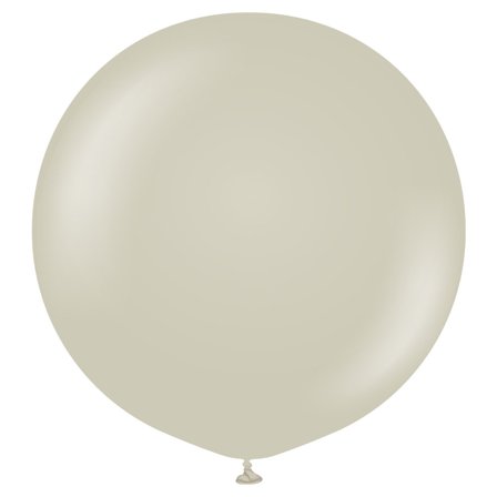 Grå Giant Latexballoner Stone 2-pak