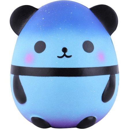 Squishies Panda Egg Jumbo Squishy Sakte Stigende Klemmeleker Duftende Kawaii Squishies Dyreleker for Barn Voksne 1 stk