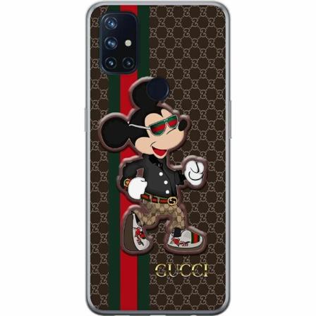 Oneplus Nord N10 5g Genomskinligt Skal Cc Happy Mouse
