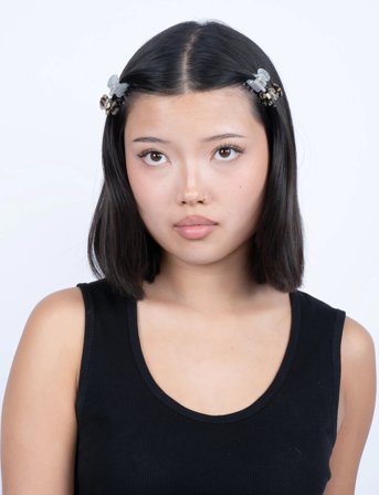 SUI AVA 6-Pack Tiny Peppermint Claws - Brown - TINY