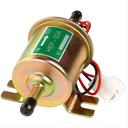 Universal 12V Bränslepump HEP-02A Lågtryck Elektrisk Bensin Råmaterial O