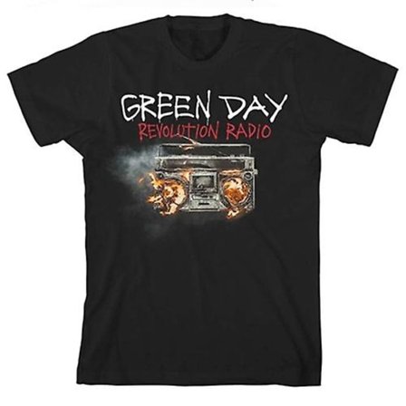 Green Day Revolution Radio Cover T-shirt