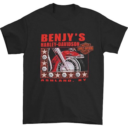 Harley Davidson Benjys motorcyklar Ashland T-shirt