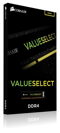 Corsair Value Select - DDR4 - modul - 16 GB - DIMM 288-pin - 2666 MHz / PC4-21300 - ikke-bufret
