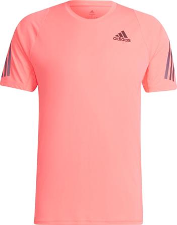 Adidas Men's Run Icon Tee Men Short sleeved fitness sweater Pink S