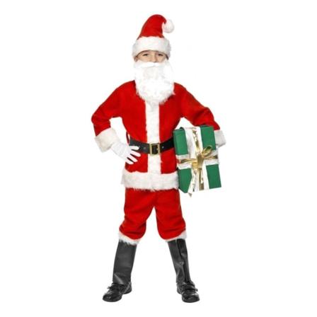 Tomtedräkt Barn Deluxe Maskeraddräkt - Tomte M