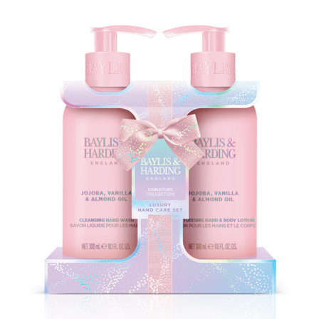 Baylis & Harding Jojoba, Vanilla & Almond Oil Hand Care Gift Set, 600 ml