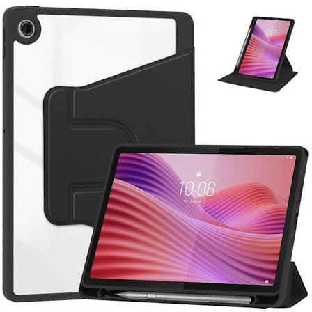 Etui til Lenovo Tab TB311FU 360° Roterende Stativ PU Læder+Akryl Tablet Cover