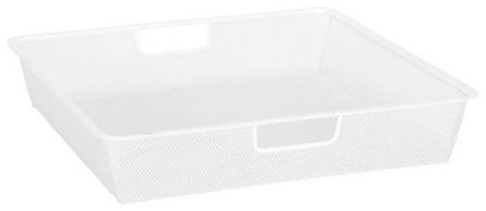 Elfa 144190 Meshback för utdragsram Vit, Garderobsinredning