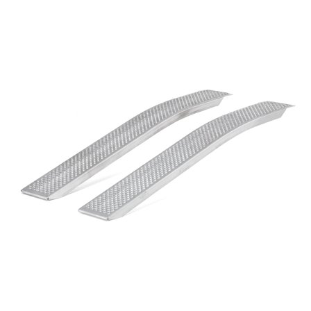 Laderampe gebogen, Tragkraft 400kg, 200x2000mm