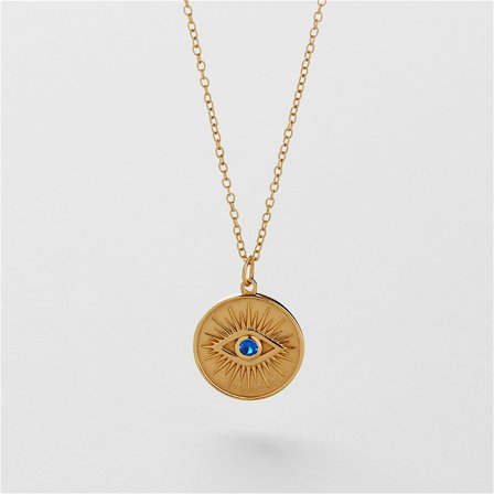 Evil Eye Necklace 70 cm