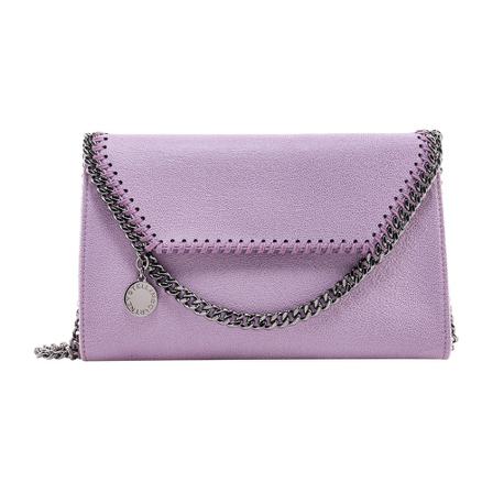 Stella McCartney, Shoulder Bags Fioletowy, Kobieta, Rozmiar: ONE Size
