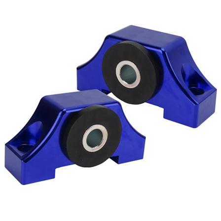 Motorfeste i aluminium for motor (Billet) 6061‐T6, erstatning for Civic EG EK B D-serie B16 B18 B20 D16Blue