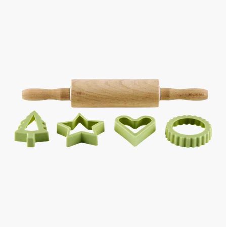 Biltema - Kjevle med former fem deler