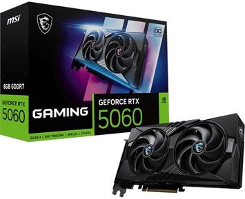 MSI-GeForce RTX 5060 8GB GAMING OC-MSI GeForce RTX 5060 8G GAMING OC-Computer components-Nvidia