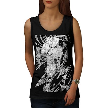 Anime Japan Art Women Blacktank Top