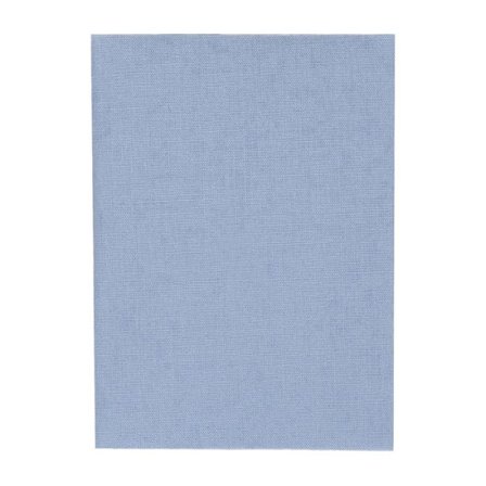 Termofixerad percalebit 12x45 cm Blå baby 1 styck