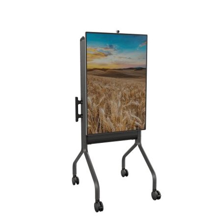 Chief LSCUB - Voyager Manual Height Adjustable AV Cart Black