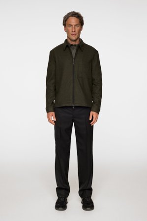 J.Lindeberg - Julius Cash Flannel Overshirt - Fashion - Green - Men - XXL