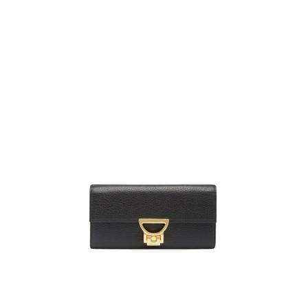Coccinelle, Arlettis wallet Czarny, Kobieta, Rozmiar: ONE Size