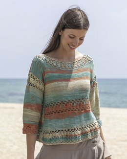 Strikkeopskrift Bluse - Katia