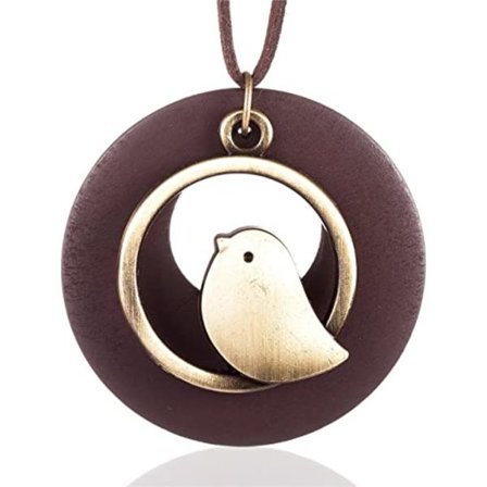 Naisten riipuskaulakoru puinen käsintehty koru pitkä köysipaita