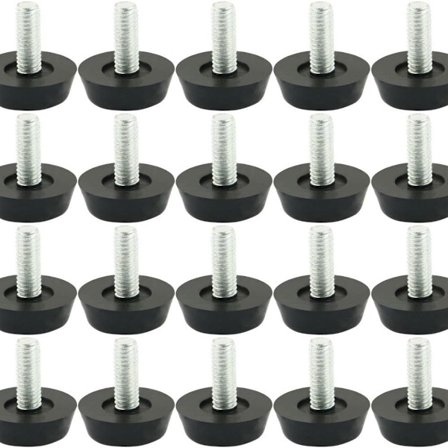 Justerbar fot for møbler justerbare føtter M6 skrueføtter KLB