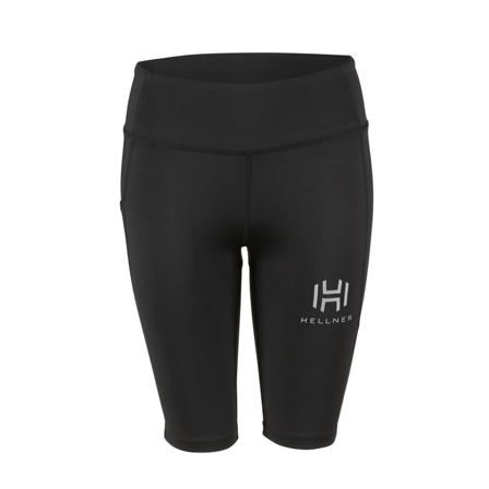 Hellner Mustavaara Short Tights Women Women workout shorts Black S