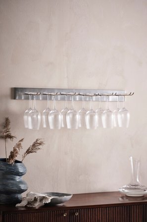 Jotex - Vinglasstativ - Bredde 80 Cm Sølv - GIA - Kjøp Kjøkkentilbehør hos Jotex