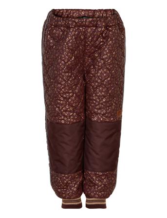 Duvet Pant Glitter Brown Mikk-Line