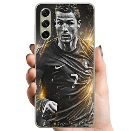 Kompatibelt Mobildeksel til Samsung Galaxy S21 FE 5G Cristiano Ronaldo