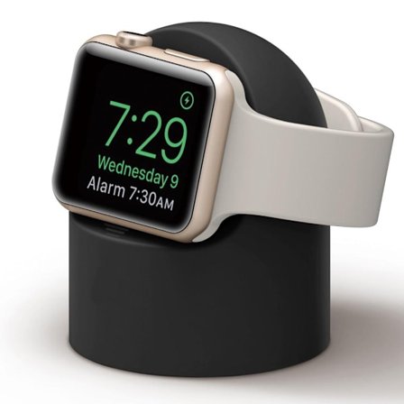 Silikonstativ för Apple Watch - Svart