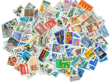 Finland - 400 forskellige billedmærker stemplet