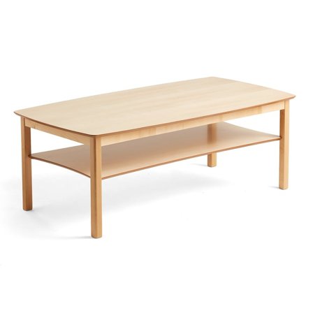 Soffbord MARATHON, 1200x700 mm, björk