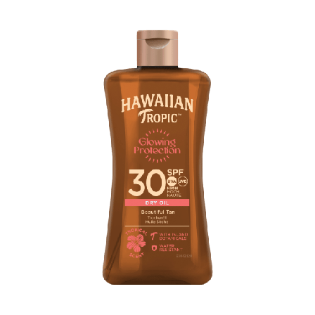 Hawaiian Tropic Glowing Protection Dry Oil SPF30 Solskydd & solvård Unisex 100 ML