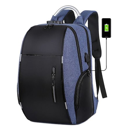 Lequeen vattentät bärbar ryggsäck med stor kapacitet