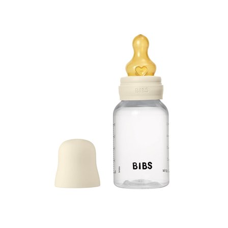 BIBS Sutteflaske Slow Flow Latex Ivory 150 ml, Børn & Forældre, Sutteflasker & Tilbehør, Sutteflasker