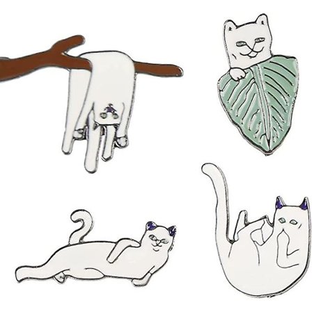 GHYT emalj brosjenål sett dekorasjon jakkemerke tilbehør gave til klær vesker hatter ryggsekk