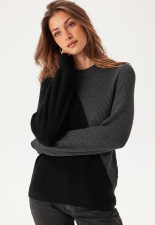 Object Collectors Item Objditte Re L/S KNIT PULLOVER Klær
